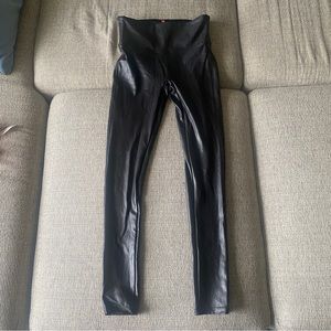 NWOT Spanx Faux Leather Leggings
